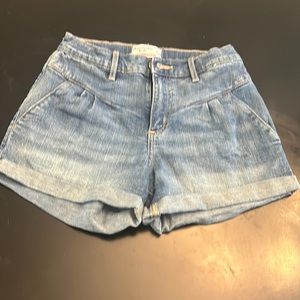 High rise mini mom shorts